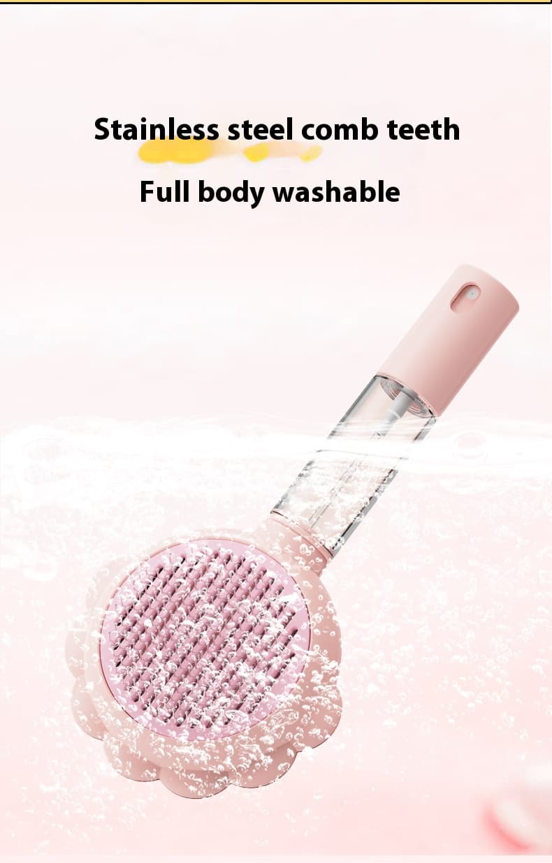 FurEase - 2-in-1 Self-Cleaning Pet Brush - view 3