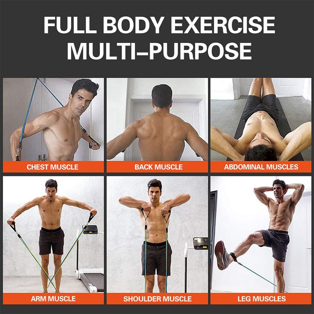 PowerBand - Rally Rope Resistance Bands Set (11-Pack) - view 4